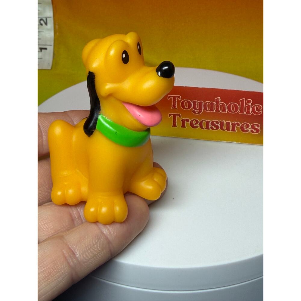 Fisher Price Little People Disney Mickey Mouse Pluto Dog Figure